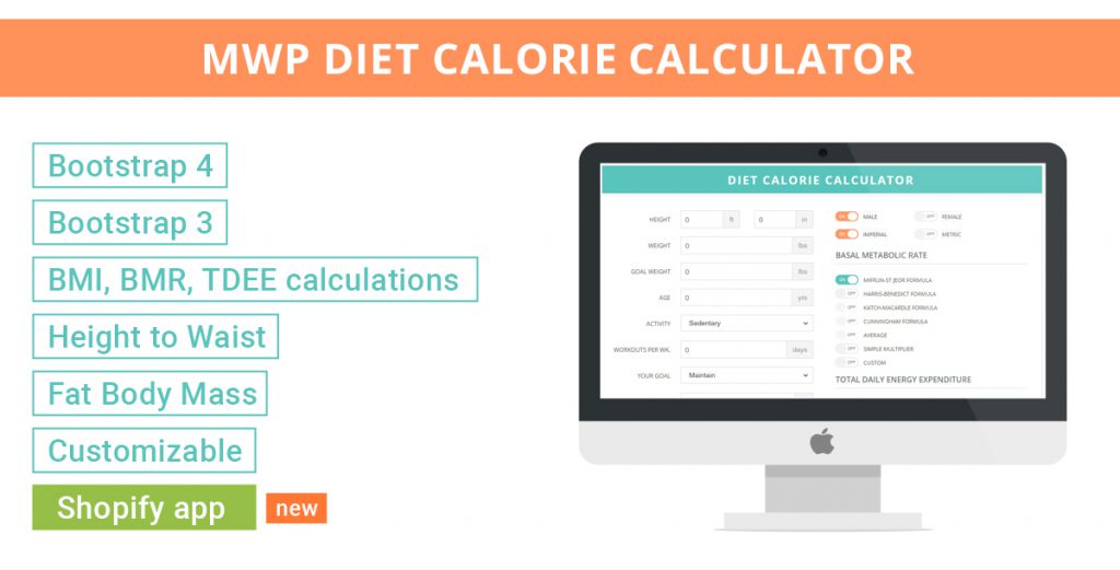 MWP Calories Burned By Exercises Calculator - MWP Development